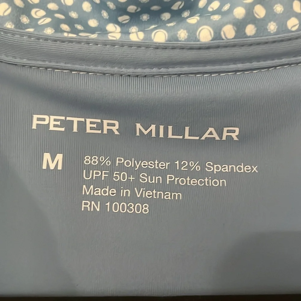 Peter Millar Kalos Golf Necessities Light Weight Women's Sun Shirt -Size M